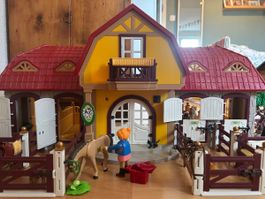 Playmobil Reiterhof, grosser Pferdehof mit viel Zubehör!