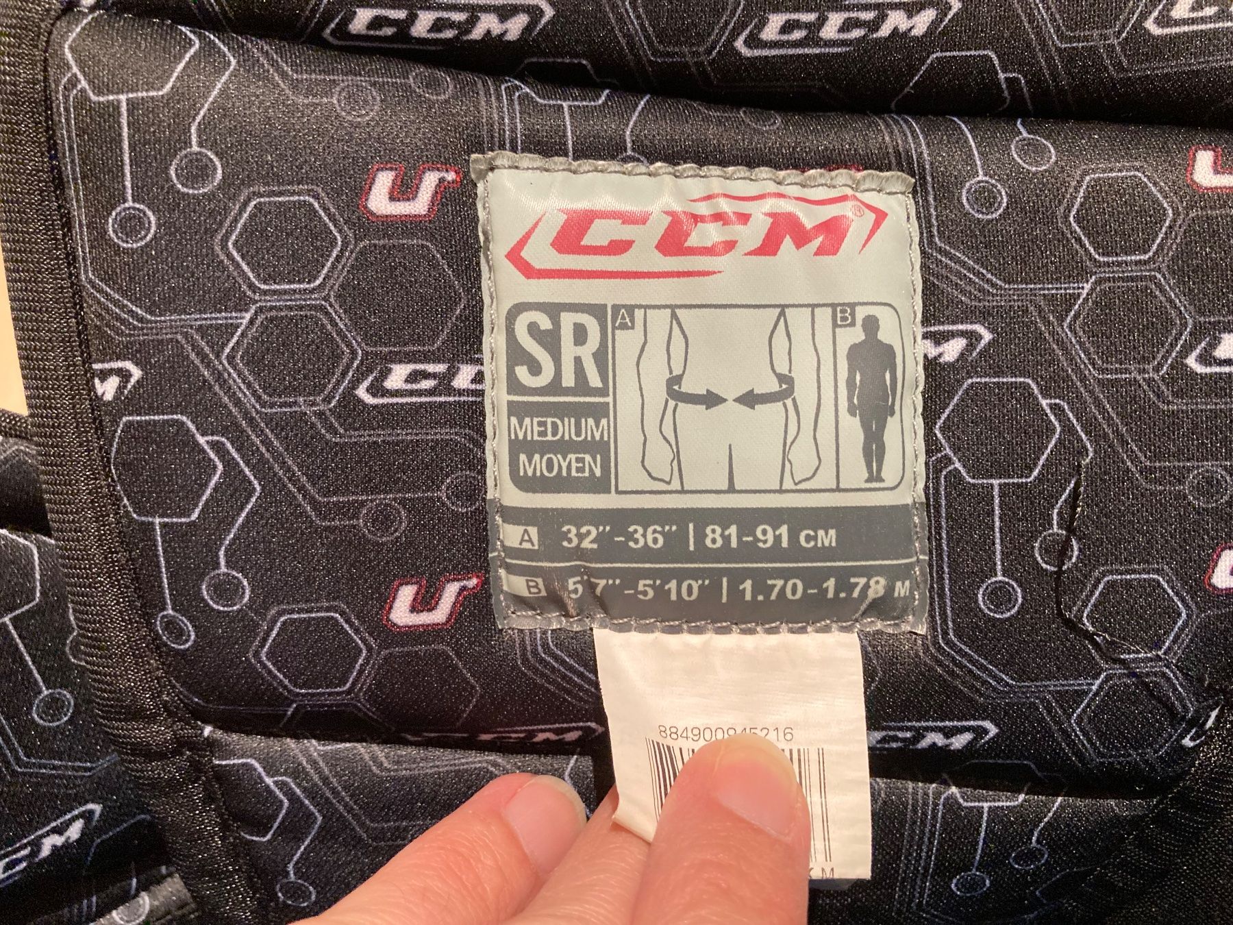Ccm Pantaloni: Eishockey Hose CCM schwarz Senior M – Nuovo (secondo la descrizione) da Deitingen venduto da Calimi 7