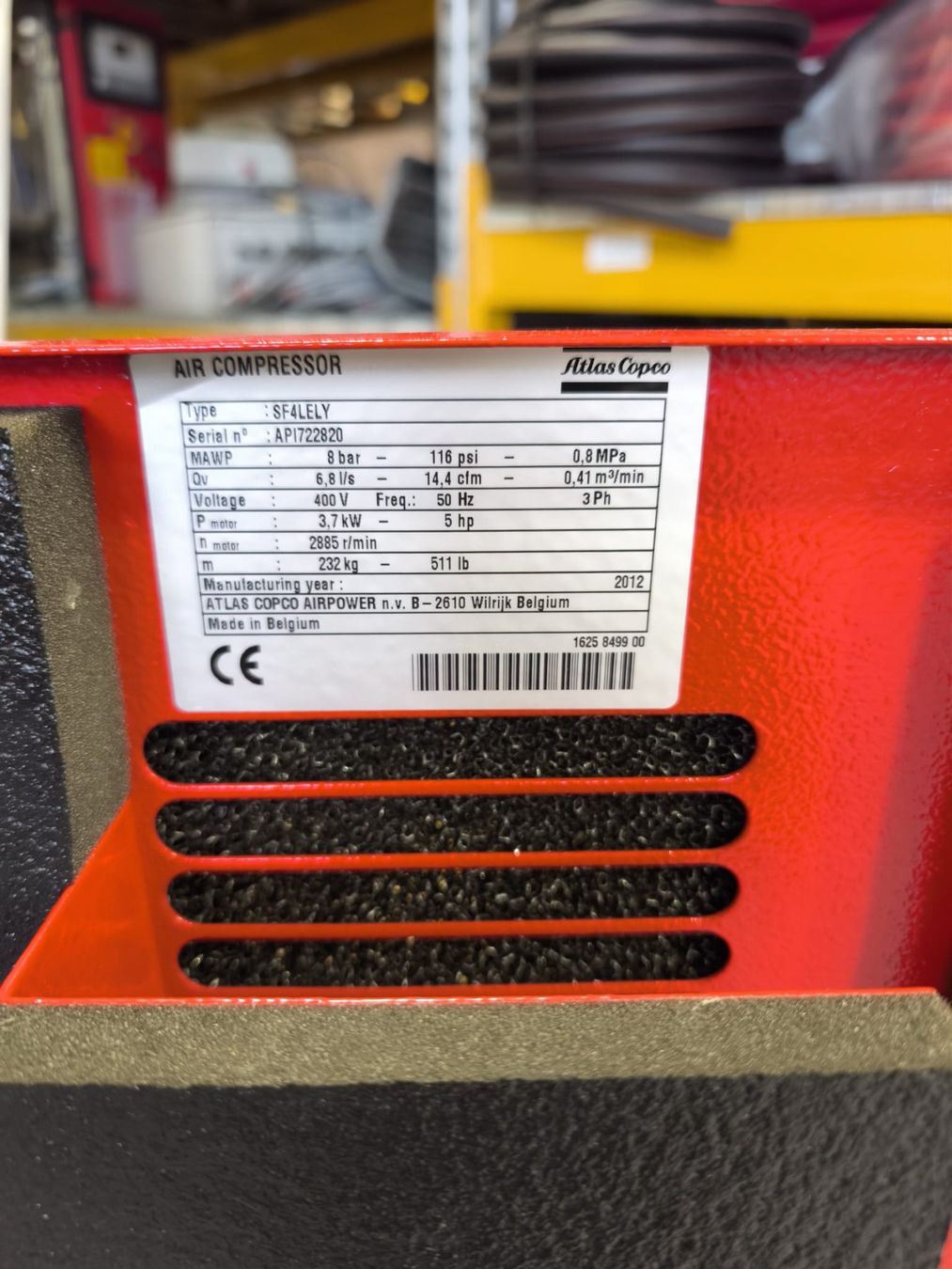 Atlas Copco Compressori: Kompressor Atlas Copco – Usato da Härkingen venduto da LELYcenter 2