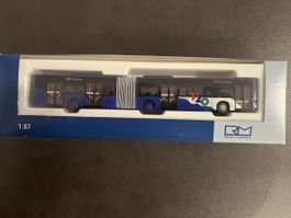 Rietze Gelenkbus 842 Uster Bahnhof 1:87 Neuwertig
