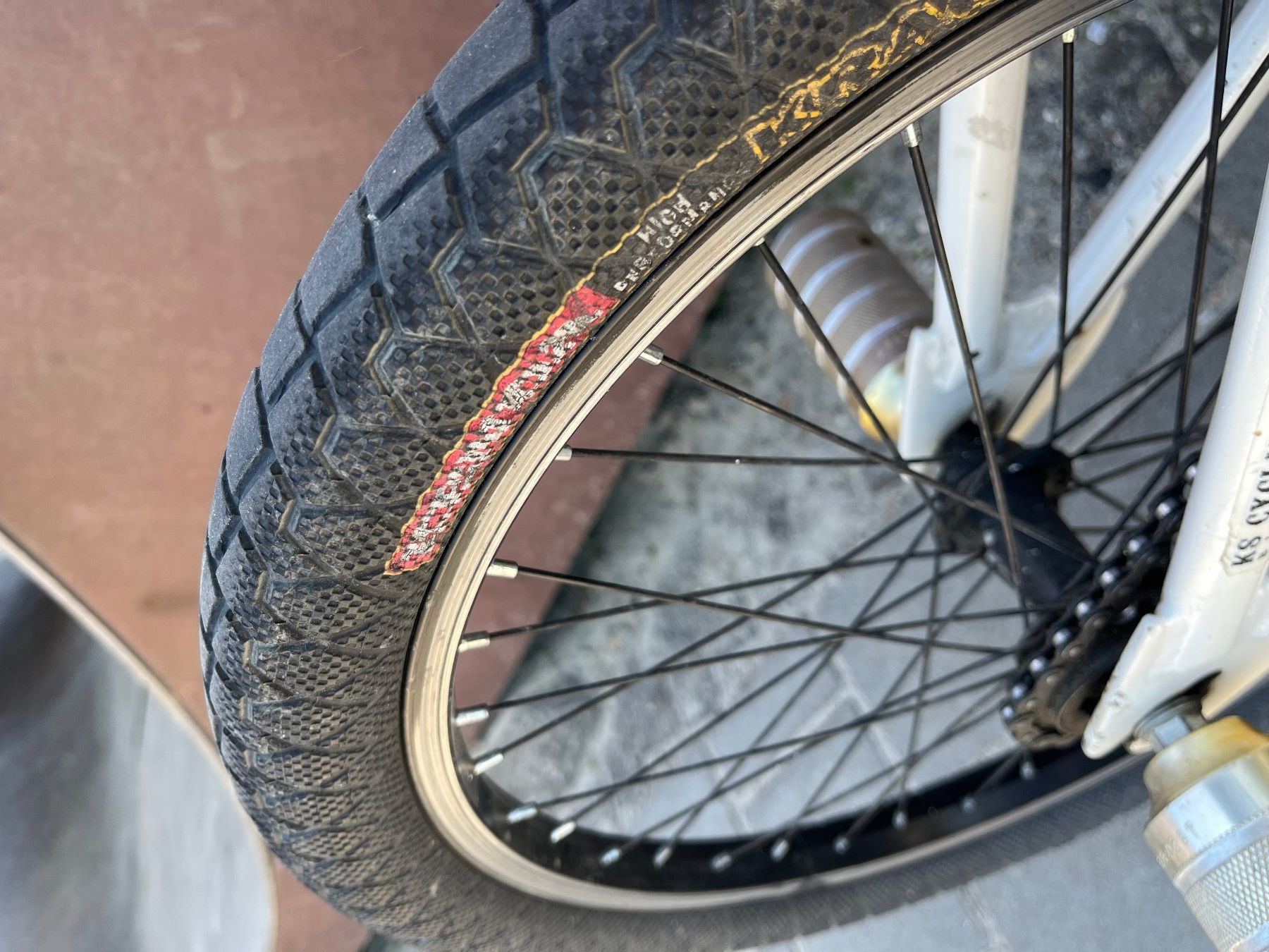 Biciclette: Stabiles Freestyle BMX Velo, Sommerbereit – Usato da Oltingen venduto da cec_mk9x 9