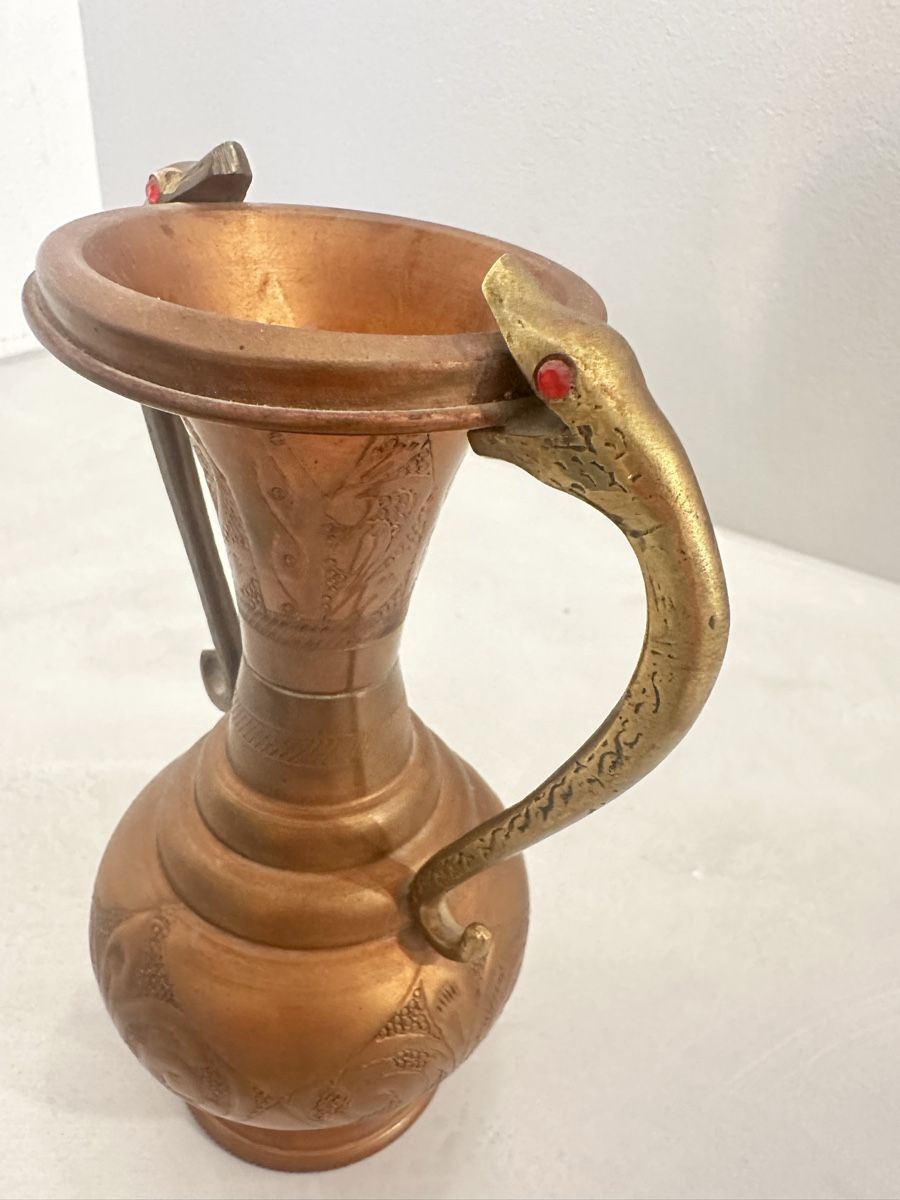 Vasi & Recipienti: Kupfervase mit Schlangenhenkeln – Nuovo (secondo la descrizione) da Nebikon venduto da Vanessa2003 6
