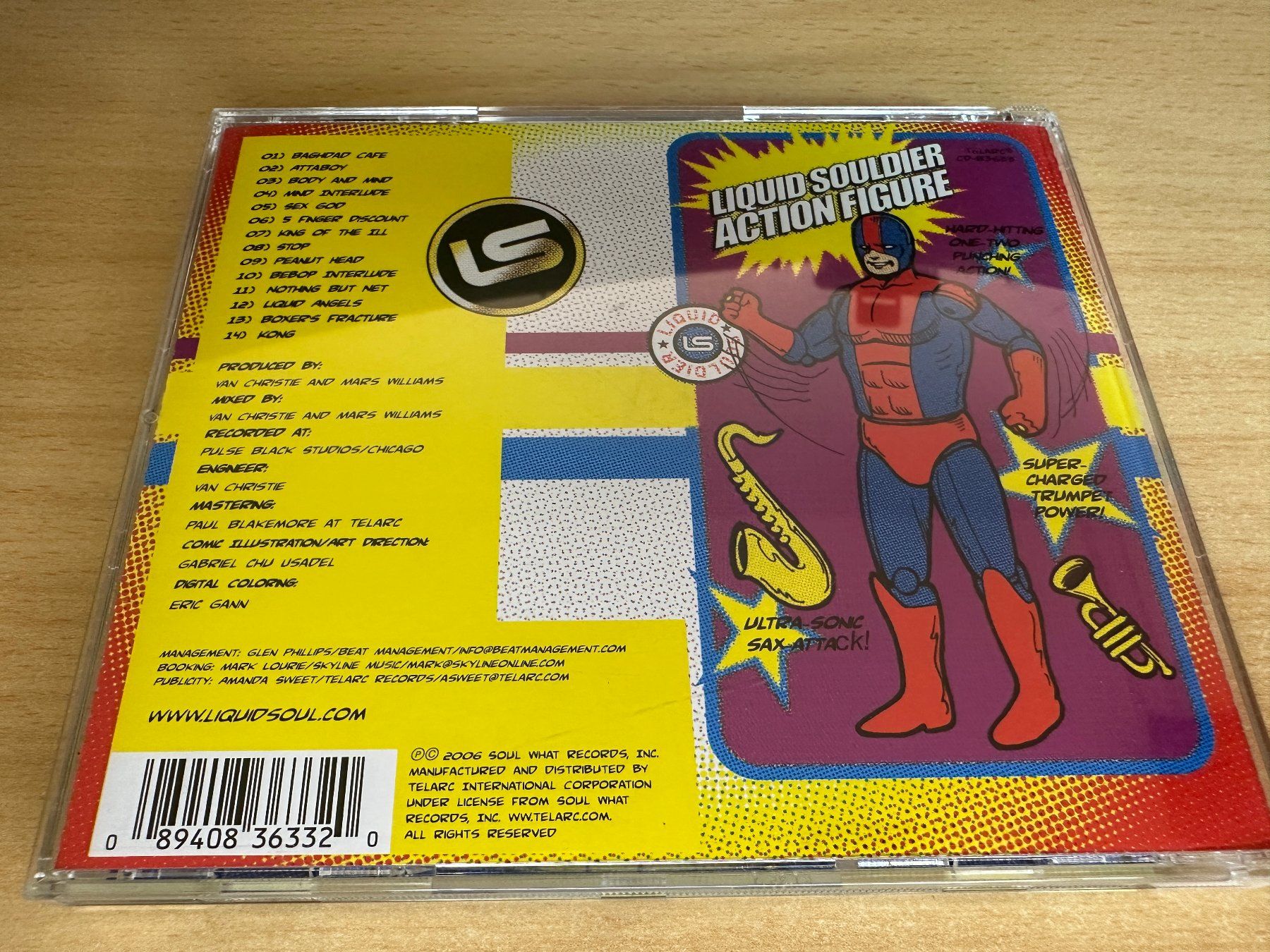 CD: Liquid Soul – One-Two Punch – Usato da Rikon im Tösstal venduto da Alpenmutz 1