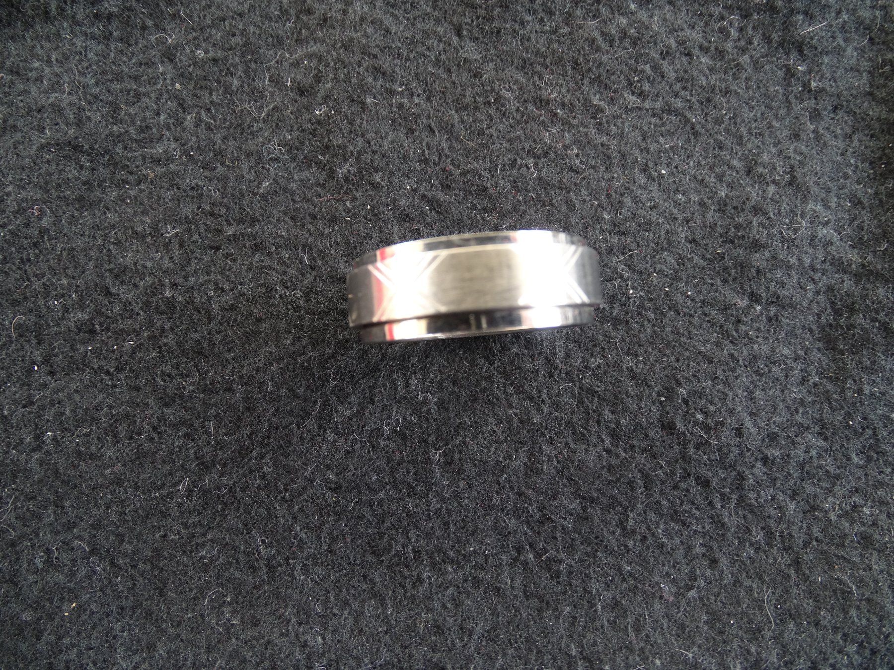 Ringe: Ring Edelstahl X drehbar – Neu (gemäss Beschreibung) aus Obergerlafingen von STOGS 1