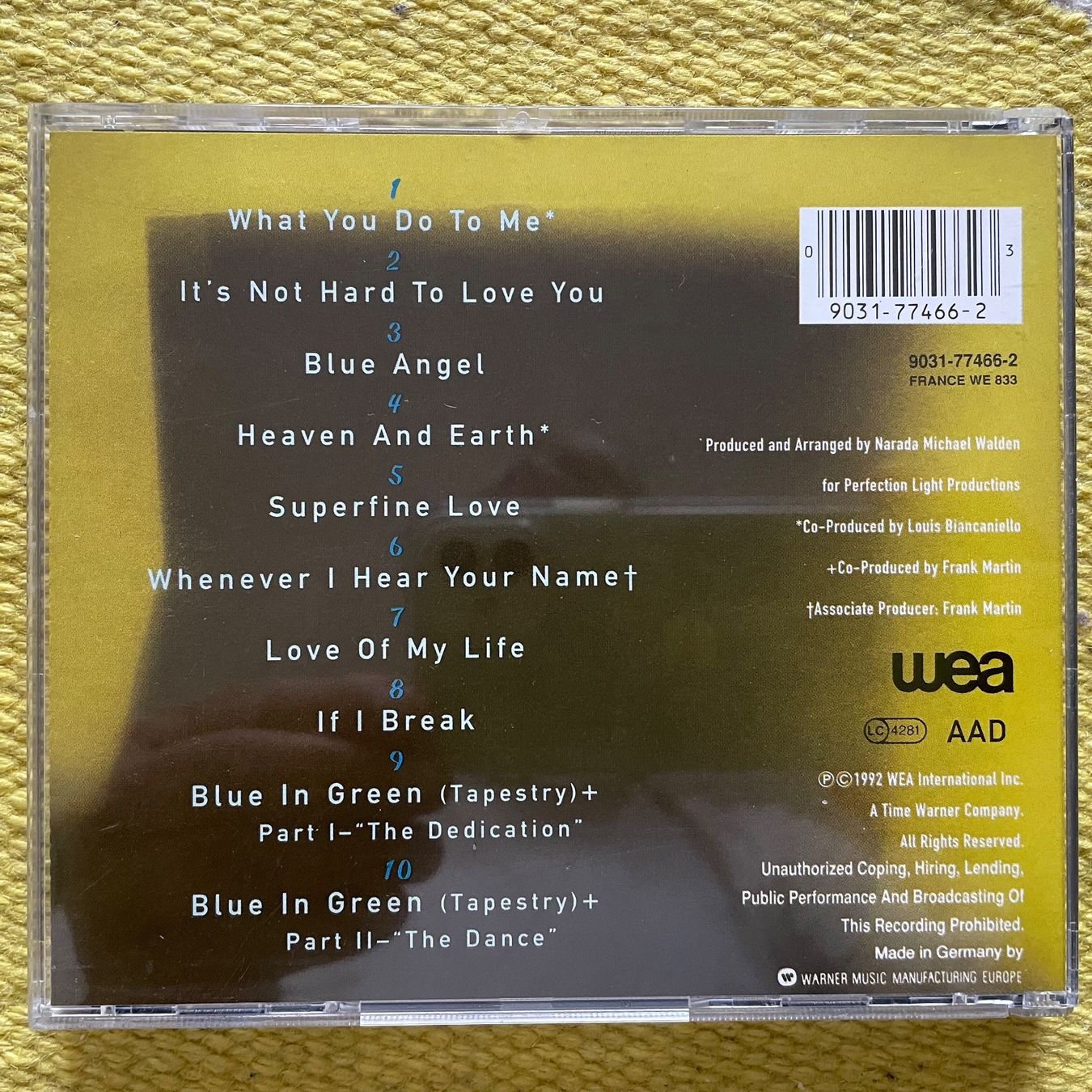 CD: AL JARREAU-HEAVEN AND EARTH – Usato da Rorschacherberg venduto da CD-Roli 1
