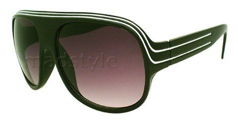 Brillen & Gläser: Retro Aviator Designer Sonnenbrille rt30 black-wt – Neu und originalverpackt aus Illnau von diy-shop