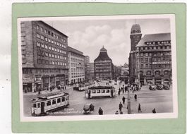 Deutschland Essen Blick vom Hauptbahnhof in die Stadt 1939