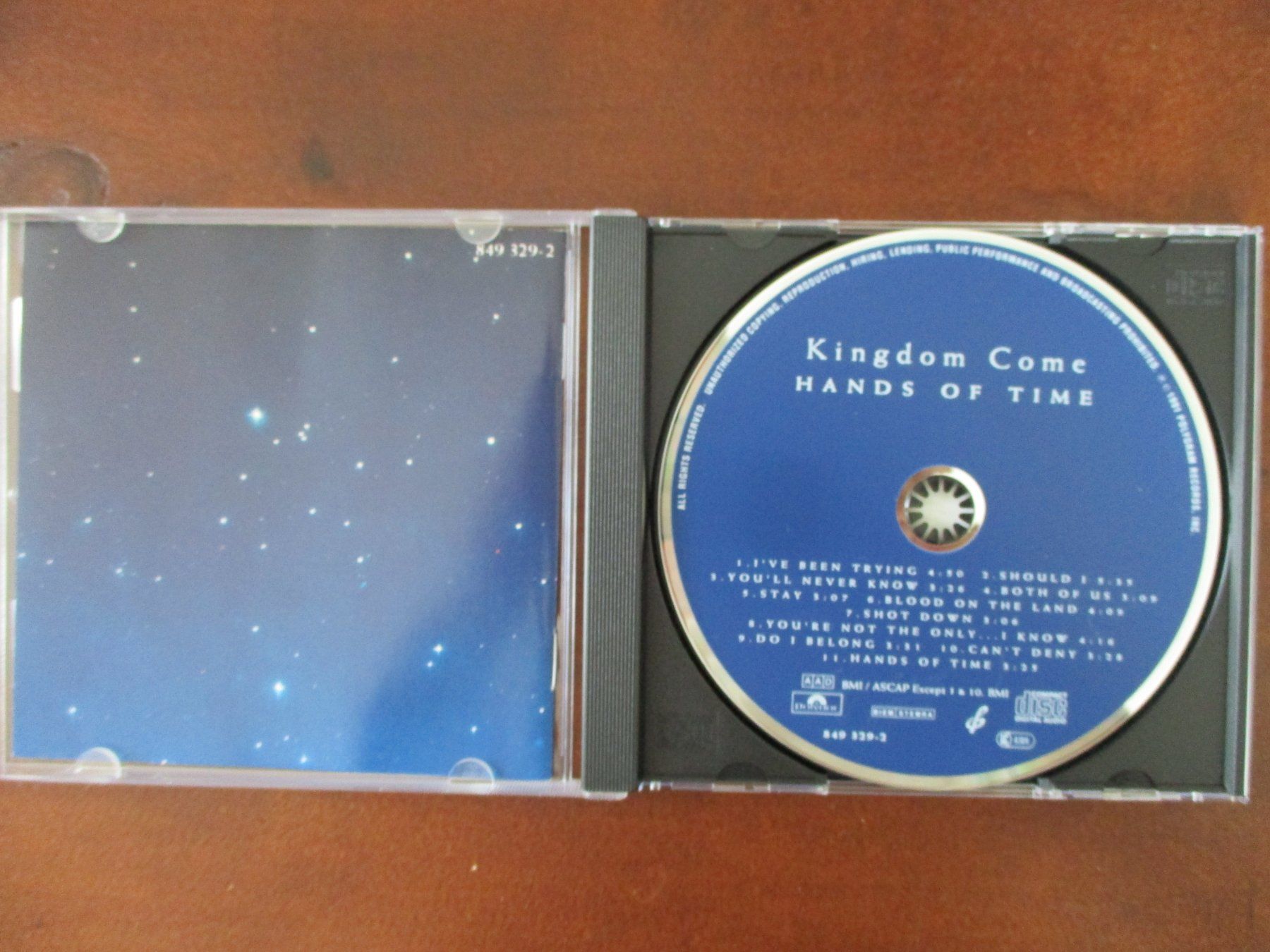 CD: Kingdom Come -  Hands Of Time – Usato da Liestal venduto da Disc-Point 1