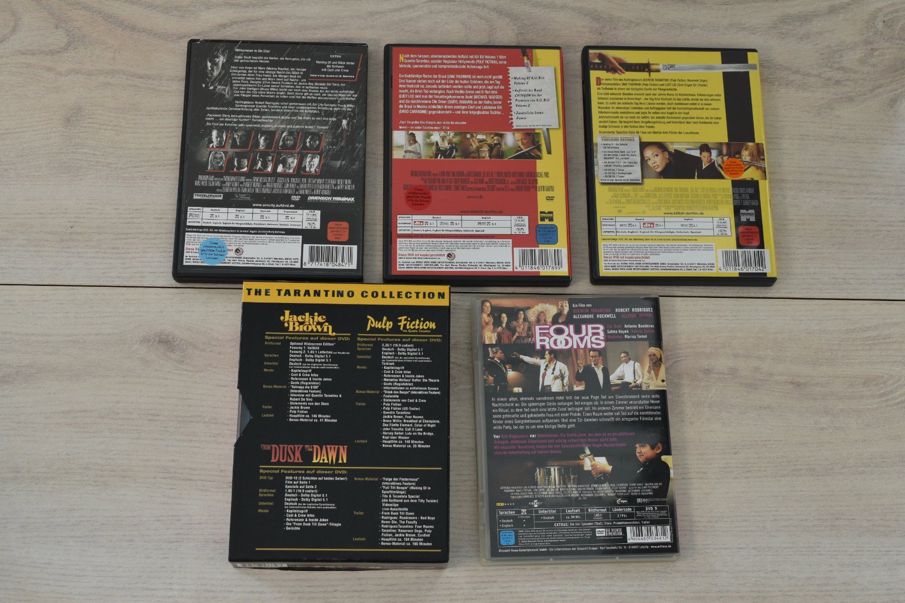Alle DVDs: Quentin Tarantino DVD Paket – Gebraucht aus Azmoos von greenstone13 1