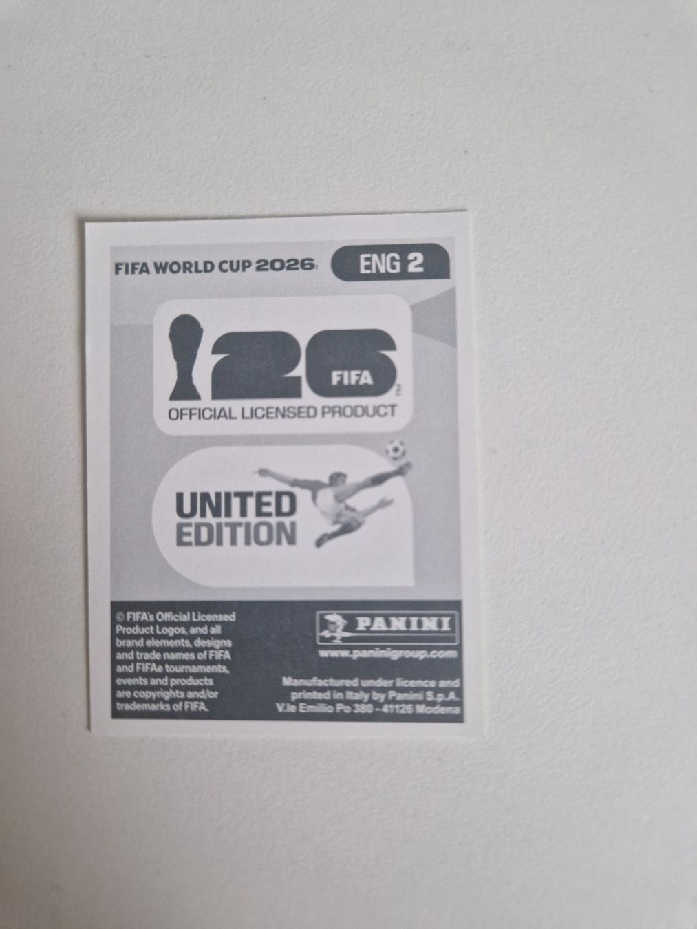 Panini Cartes à collectionner: Panini Sticker ENG2 – Neuf (Voir description) à Stüsslingen par white_angel86 1