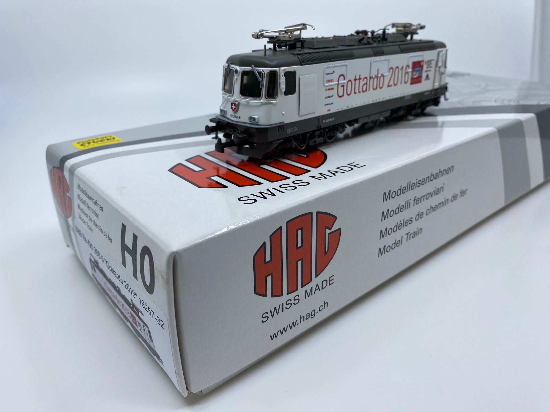 Hag Modellini di ferrovie: Hag Re 420 "Gotthardo 2016", digital, sound, Neu – Nuovo e nell'imballaggio originale da Visp venduto da Zeno7 4