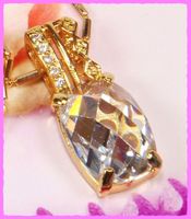 Bezaubernde Kette mit Anhänger 18K Vergoldet