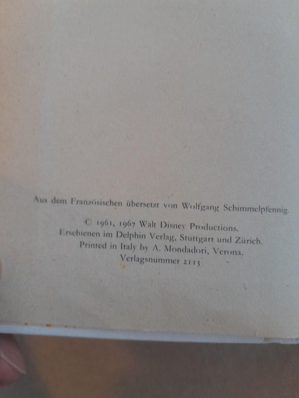 Bücher: Vintage Disney Kinderbuch - 101 Dalmatiner – Gebraucht aus Männedorf von Bel-view 1