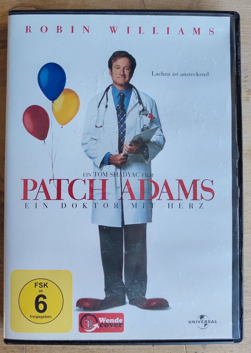 Alle DVDs: Patch Adams – Ein Doktor mit Herz – DVD – Gebraucht aus Chur von SteveThePlace