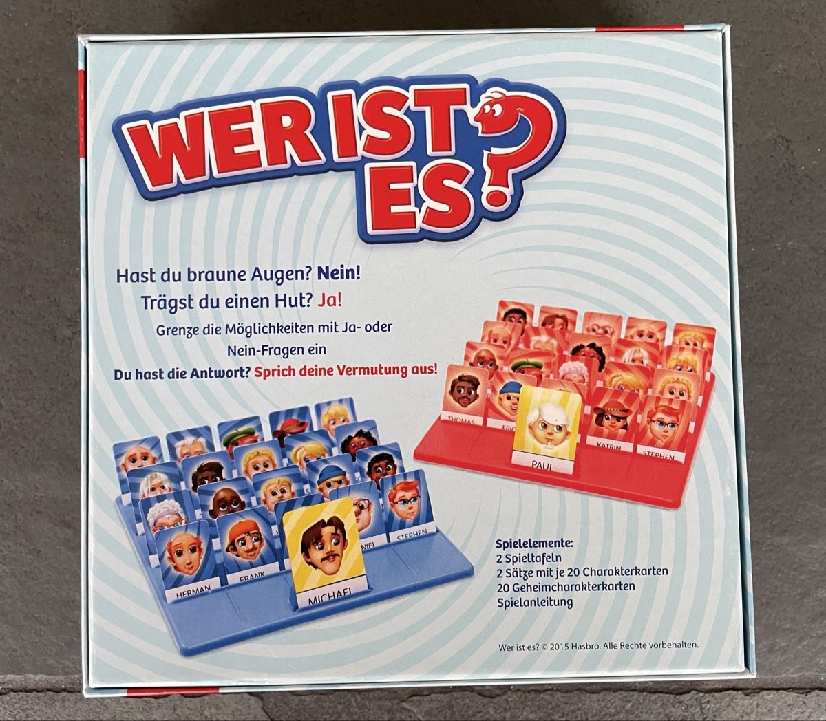 Hasbro Giochi: Wer ist Es? – Usato da Zollikon venduto da yul_5wgc 1