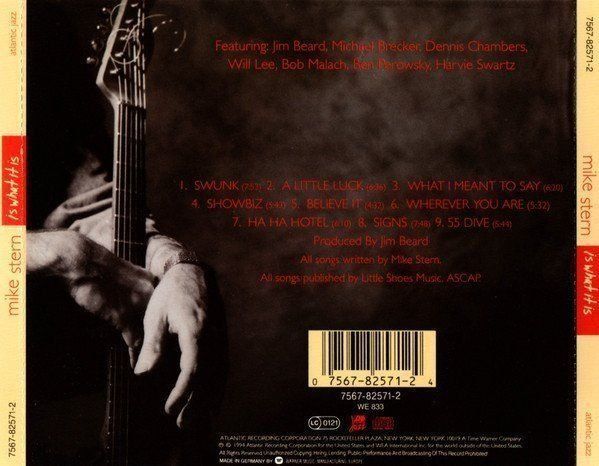 CD: Mike Stern, Michael Brecker, Jim Beard, Will Lee, Bob Malach – Usato da Unterbäch venduto da boolic 1