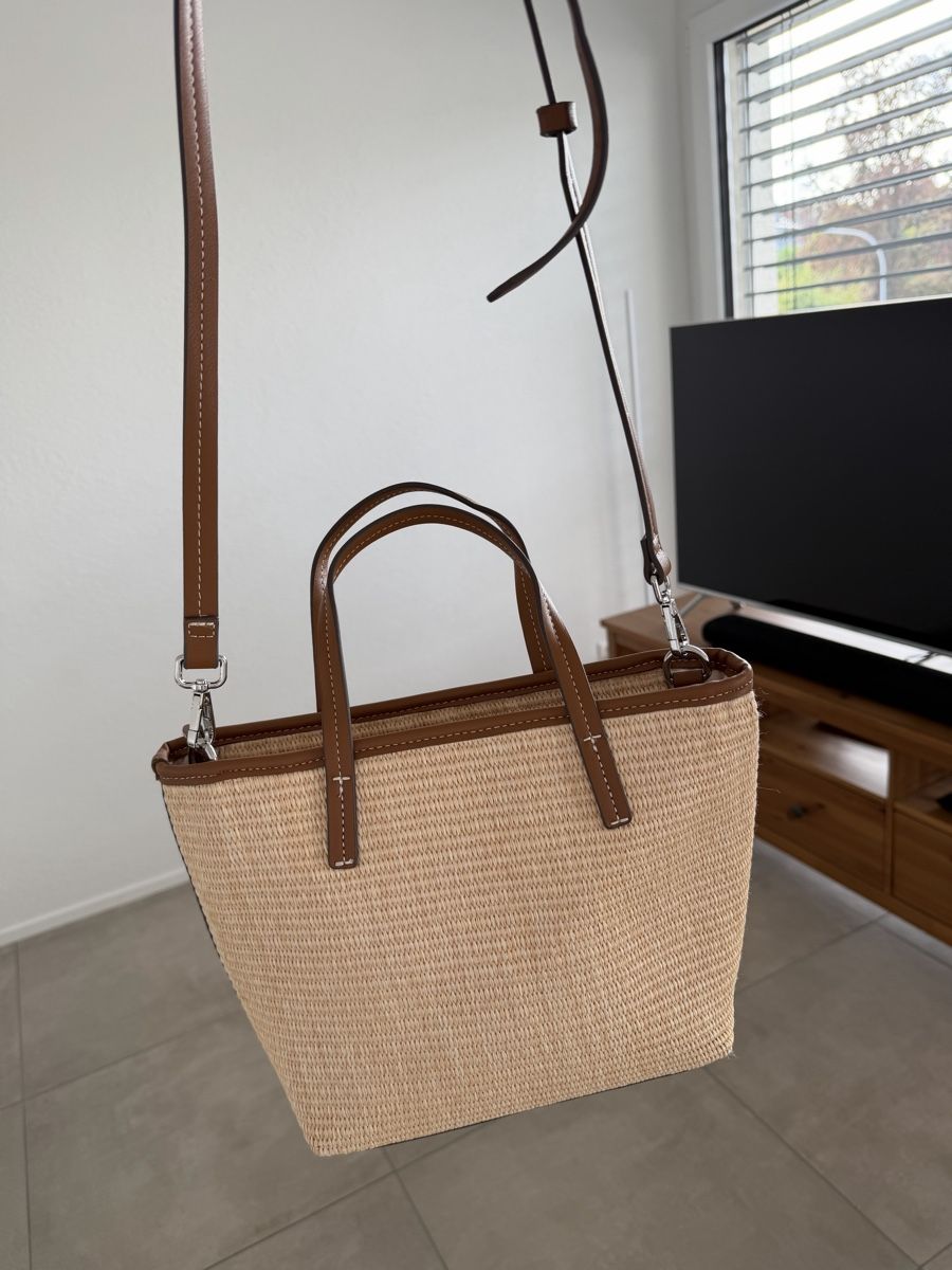C&A Borse da donna: Basttasche aus Raffia von C&A Neu – Nuovo e nell'imballaggio originale da Oberuzwil venduto da PreownedAllure 2