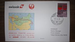 Swissair Zürich Tokyo 28.06.1989