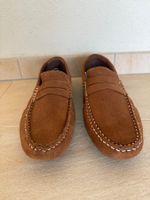 Mocassins en daim, brun, p. 44