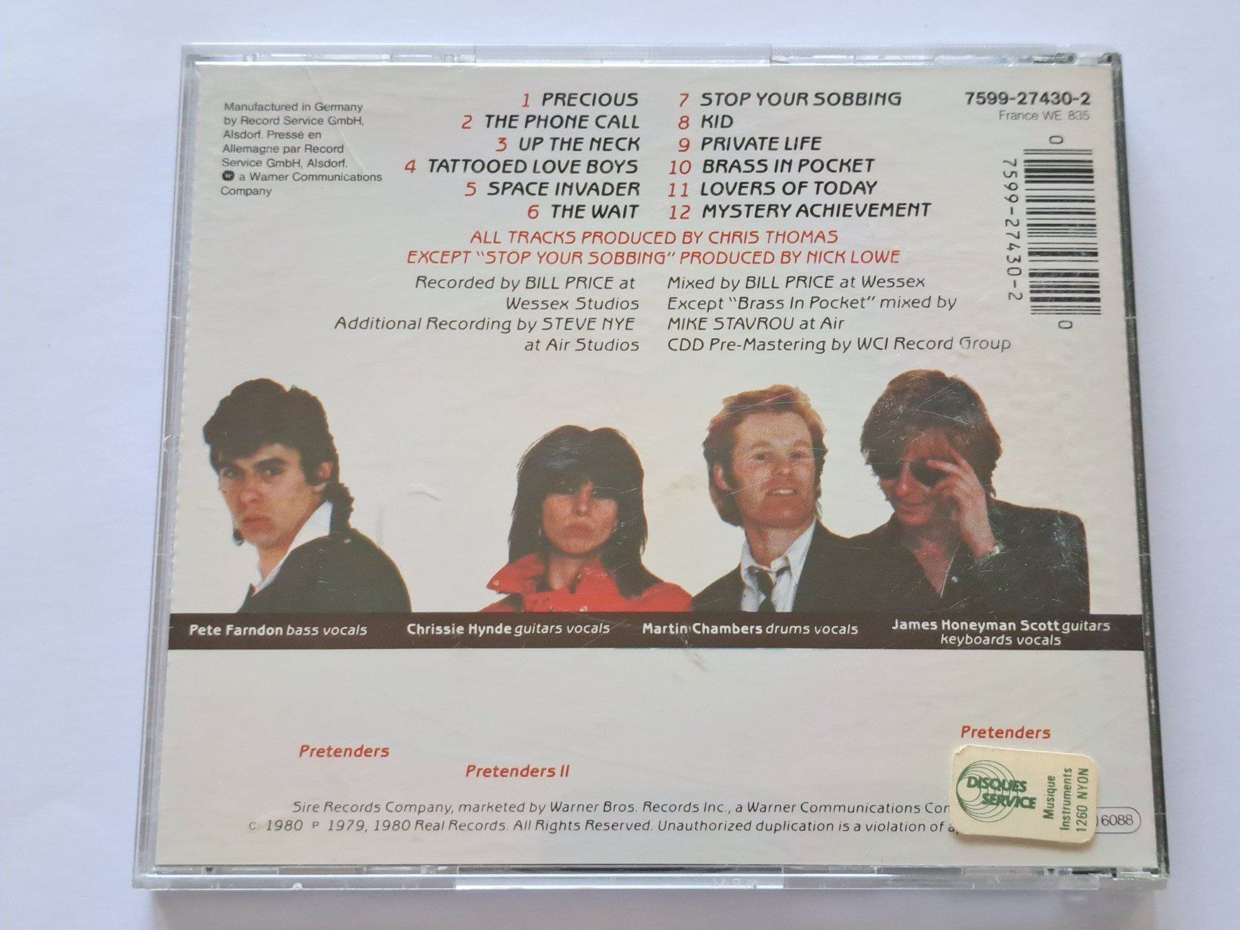 CDs: Cd Pretenders - Prentenders – D'occasion à Pully par bro_n52j 1