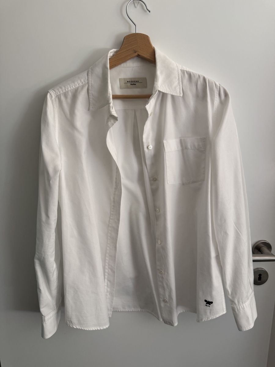 Max Mara Camicette: Weekend MaxMara white shirt size 36 – Nuovo (secondo la descrizione) da zug venduto da Inaar