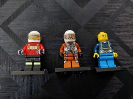 Lego Figuren ( Handwerker,  Pilot, Feuerwehr)