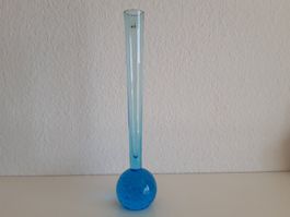 Vintage Schweden Vase Stangenvase Blumenvase türkis
