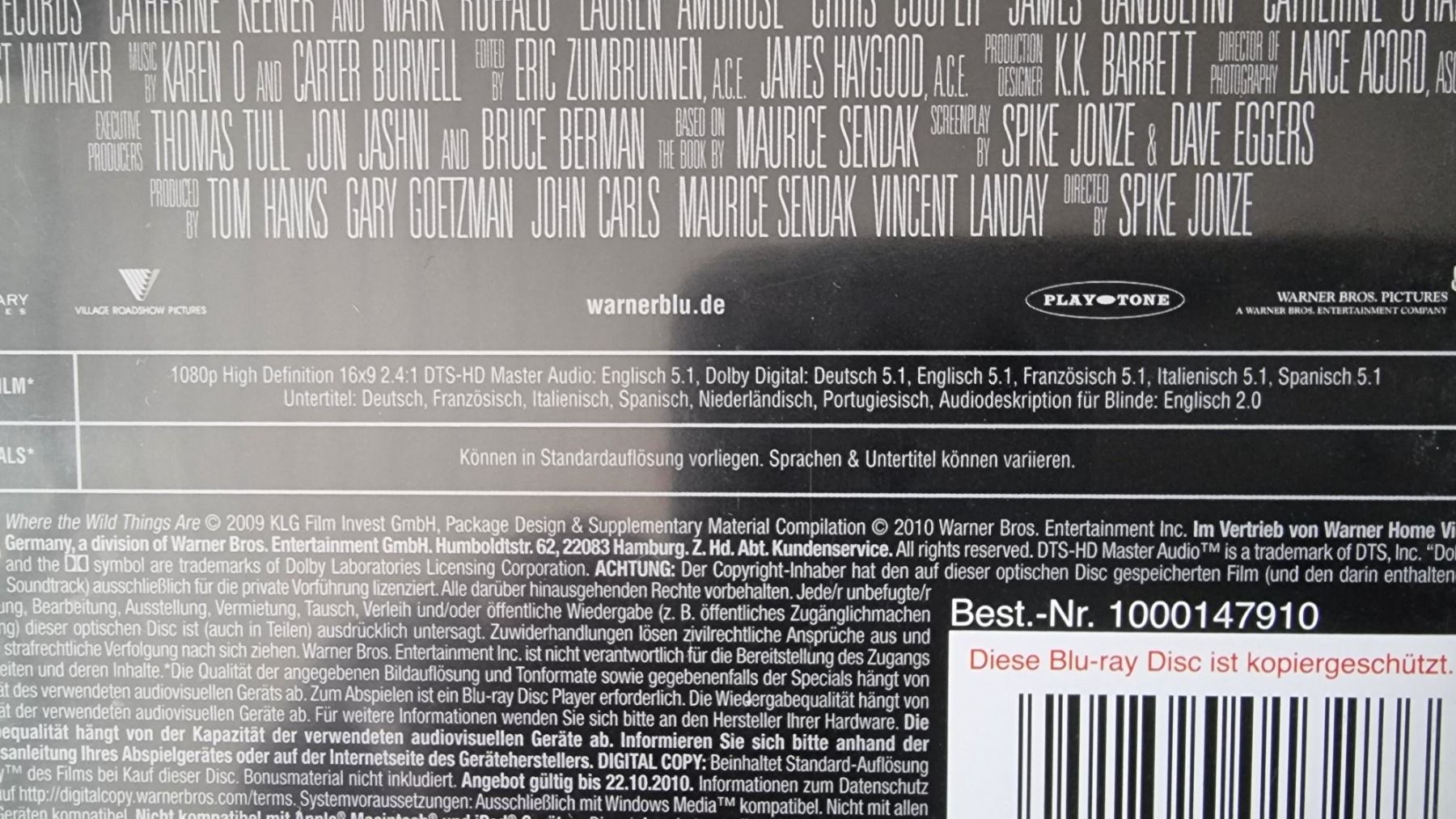 Tutti i DVDs: Blu Ray - Wo die wilden Kerle wohnen – Usato da Oetwil am See venduto da fineli2 1