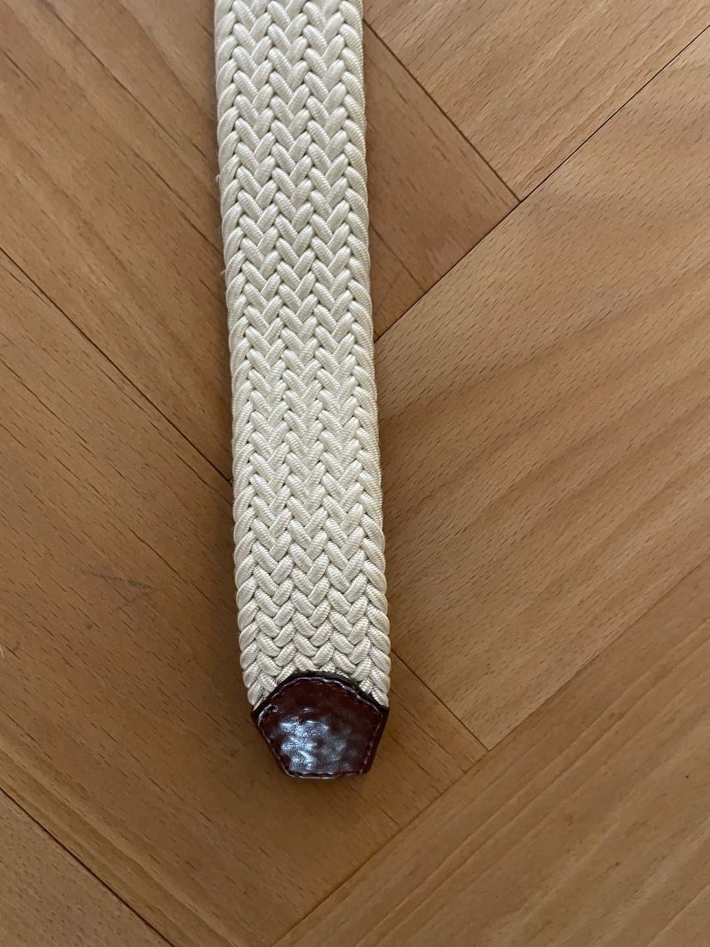 Cinture: Gürtel Stoff mit Strickmuster, 110cm – Usato da Zürich venduto da pba_original 6