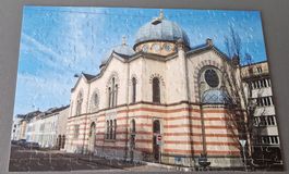 IFolor Fotopuzzle 196 Teile, Basel Synagoge