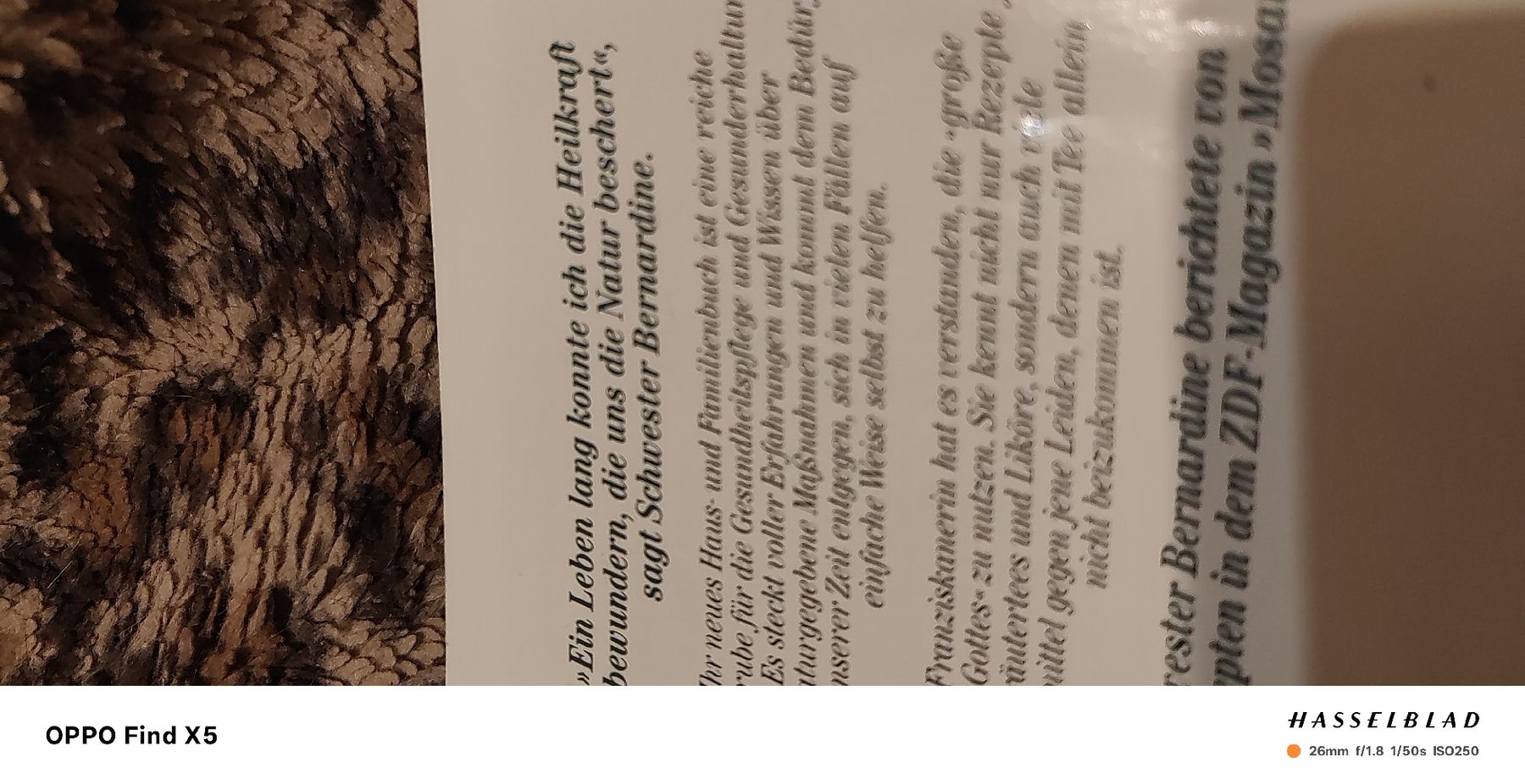 Libri: Schwester Bernadines Hausmittelbuch – Usato da Volken venduto da katz5 2
