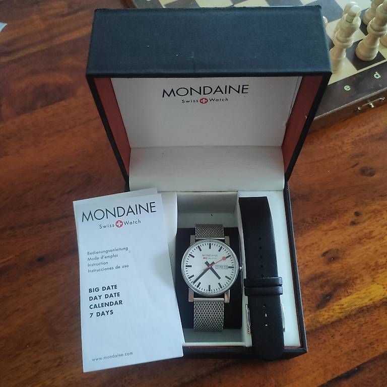 Mondaine Montres: Mondaine 38 mm Quarz – D'occasion à Zürich par Orkageta