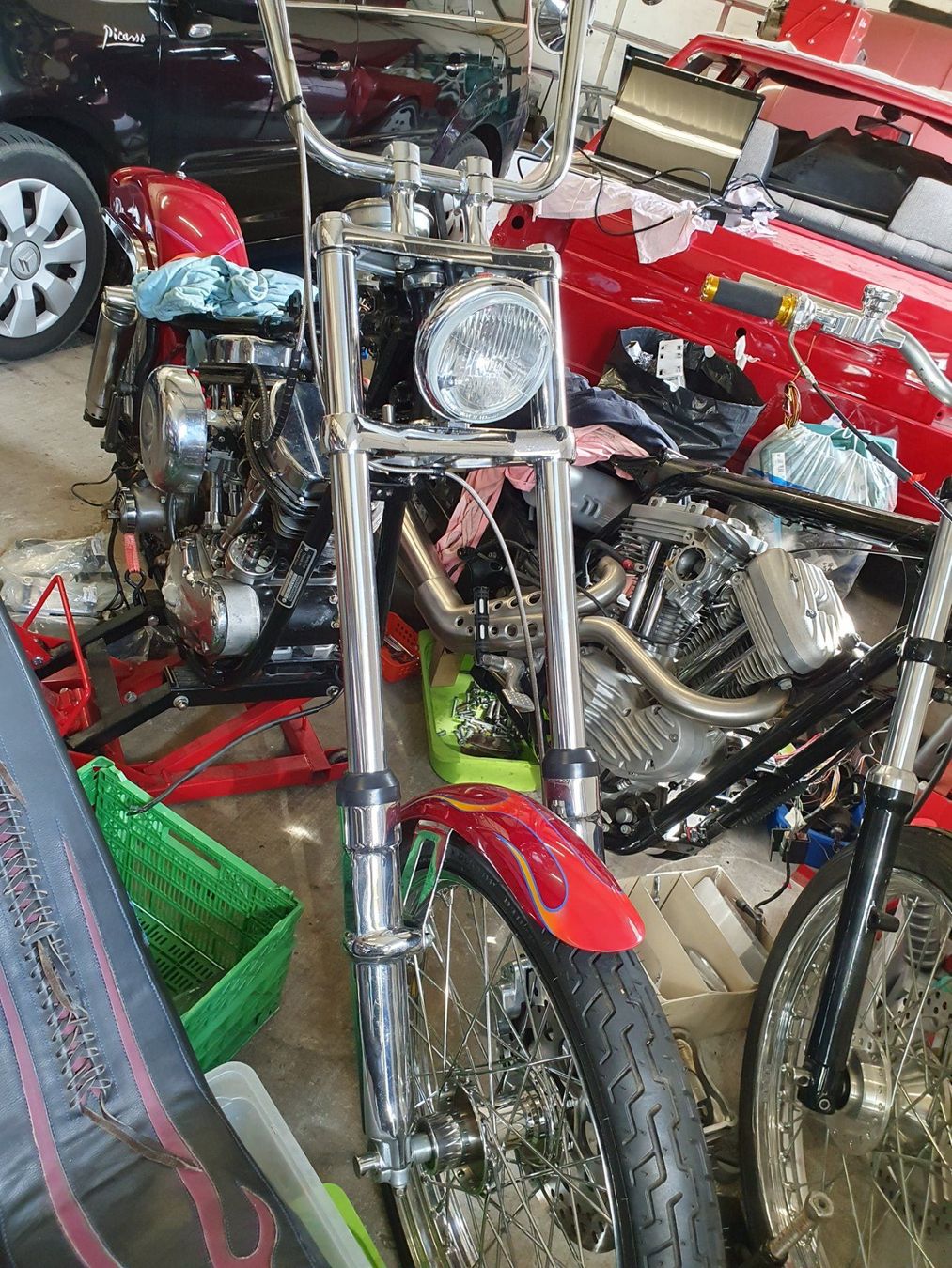 Harley-Davidson Chopper: Harley-Davidson FLH Electra Panhead Easy Rider – Difettoso da Lommiswil venduto da Roleso08 1