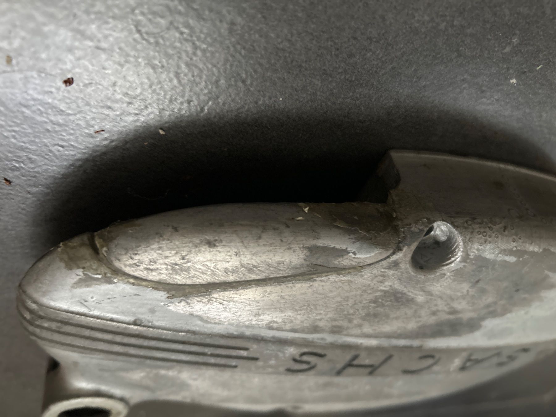 Sachs Ciclomotori: Sachs 50/2 Zündabdeckung original – Usato da Zürich venduto da Fisel1 1