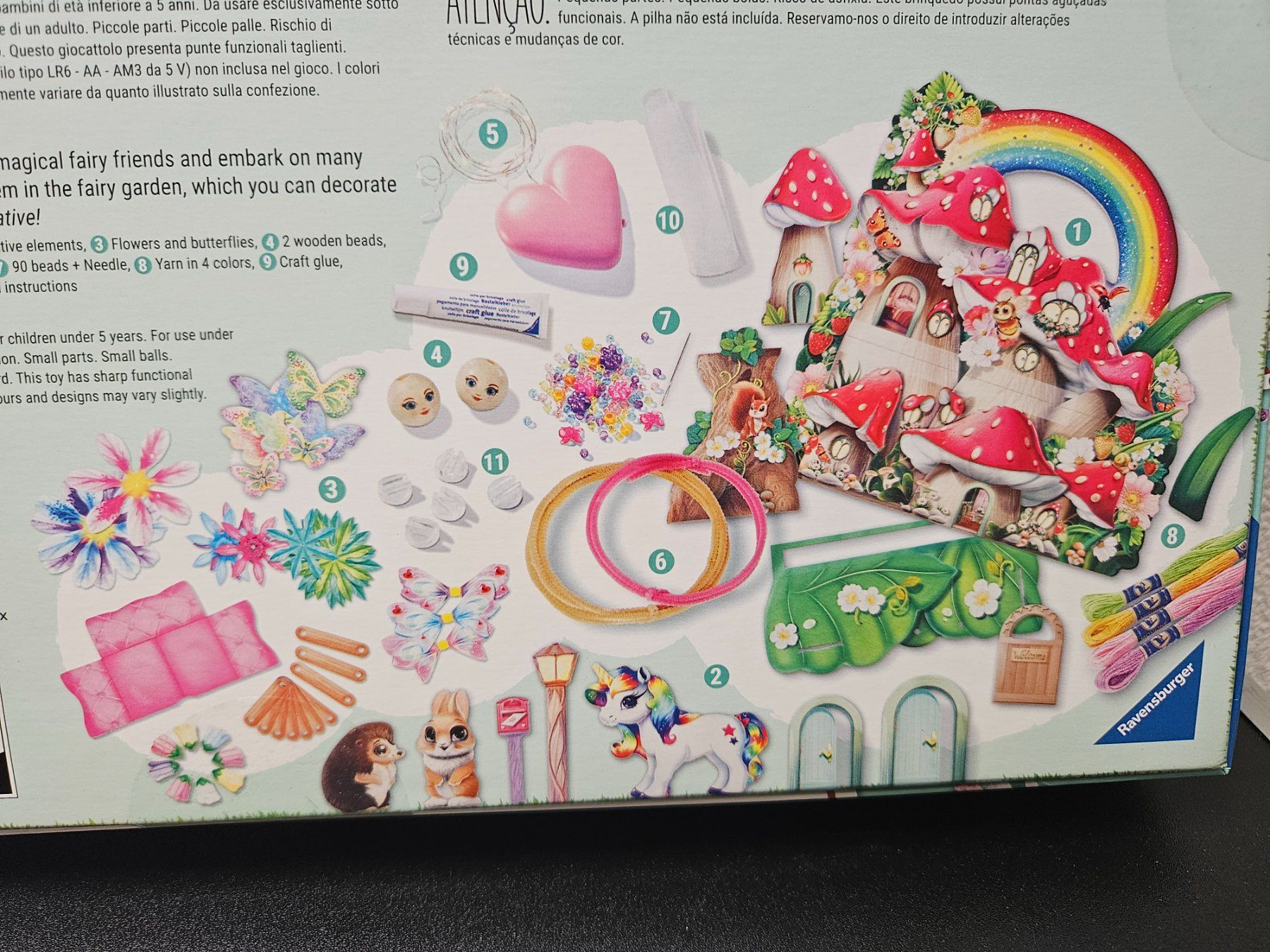 Bastelsets: Neu - Ravensburger - Bastelset - Be creative - Feen mit LED – Neu und originalverpackt aus Dagmersellen von Jarsetz_Restposten 3