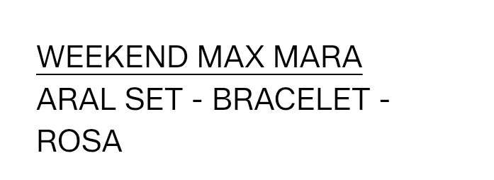 Bracelets: Week-end Max Mara, bracelets multicolores – Neuf avec emballage d'origine à st.gallen par The_Rag_Picker. 3
