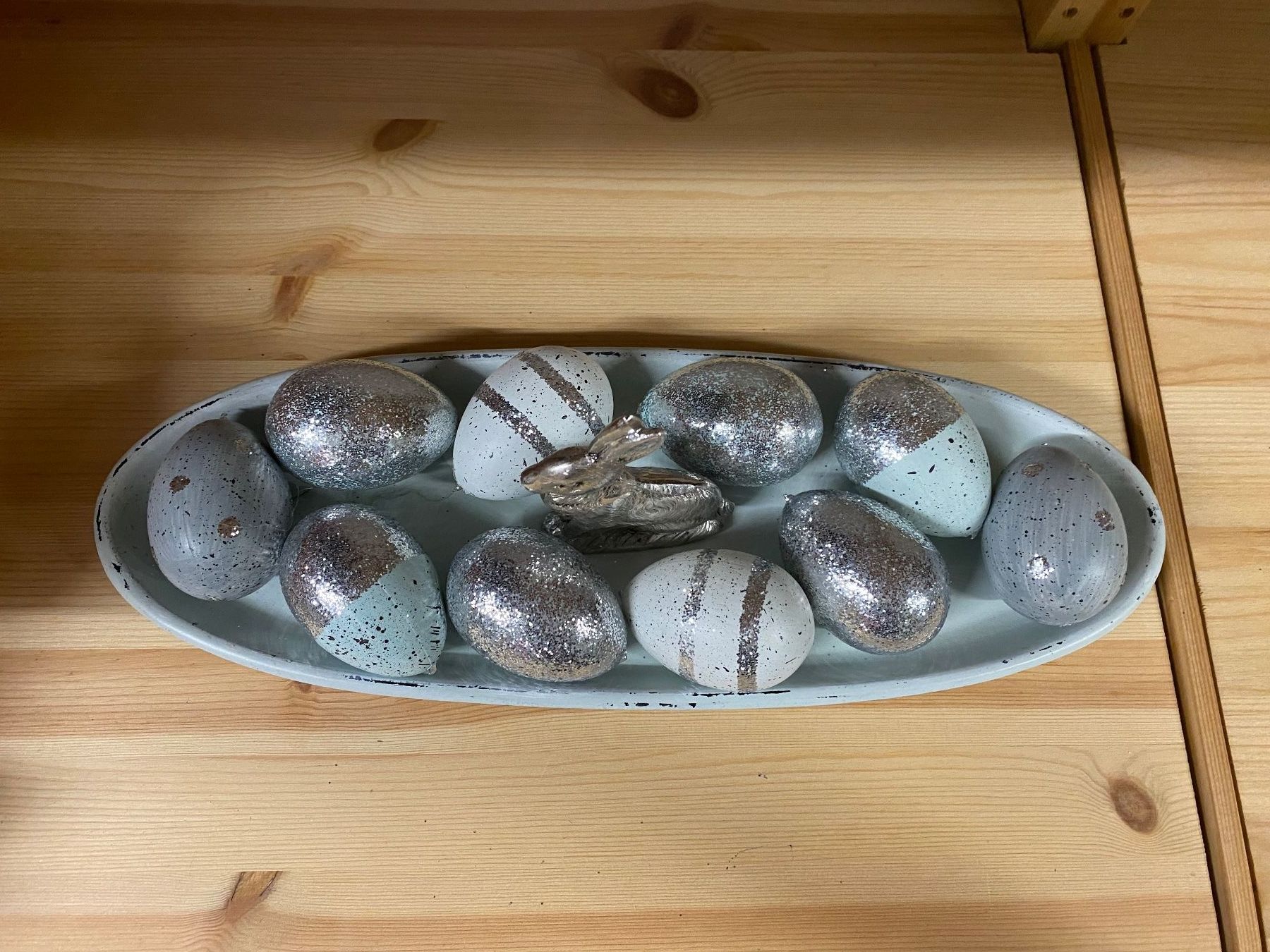 Tutte le decorazioni: seltenes einmaliges Décor mit Zinnhase, 38cm – Nuovo (secondo la descrizione) da Winkel venduto da ferrari2022 3