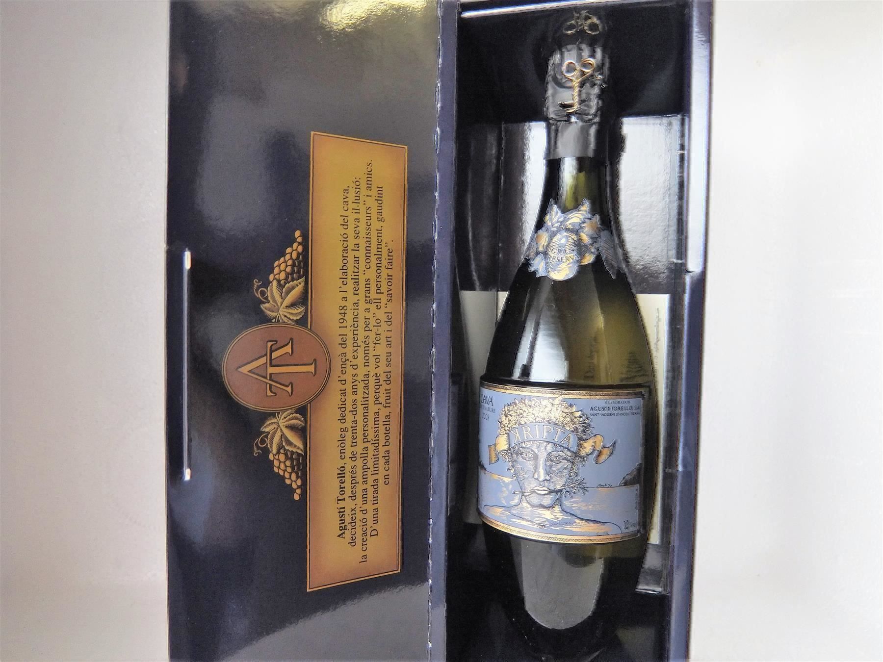 Vino: Cava Kripta Brut Nature Gran Reserva... – Nuovo e nell'imballaggio originale da Wöschnau venduto da Vinsale