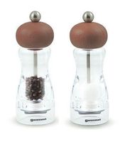 SWISSMAR Salz+Pfeffermühle Set ANDREA Contour 15cm (Ref.P10)