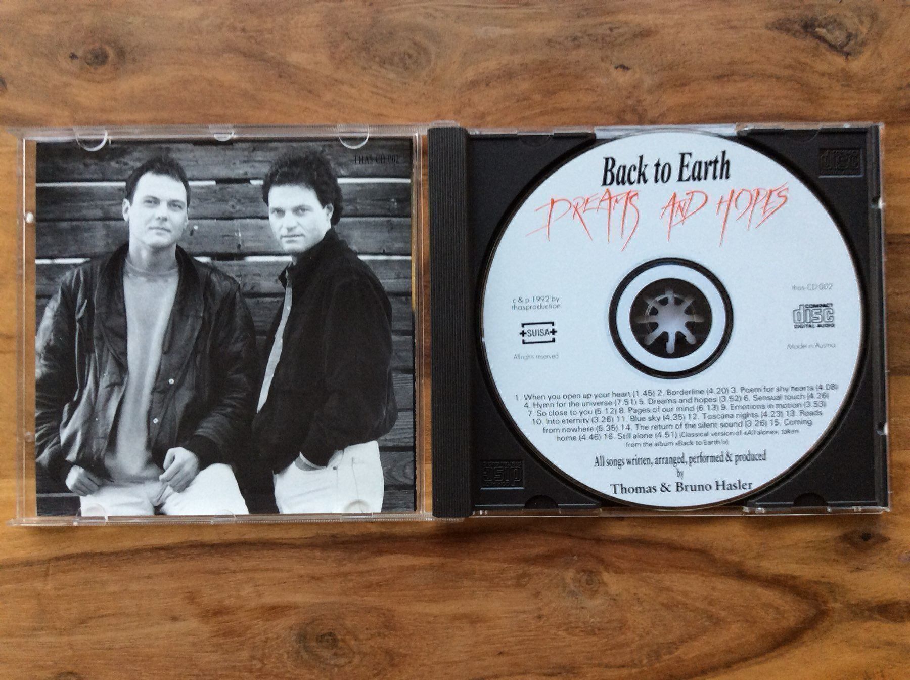 CD: CD Back to Earth / Dreams and Hopes – Usato da Horgen venduto da flyingpenguin2000 1