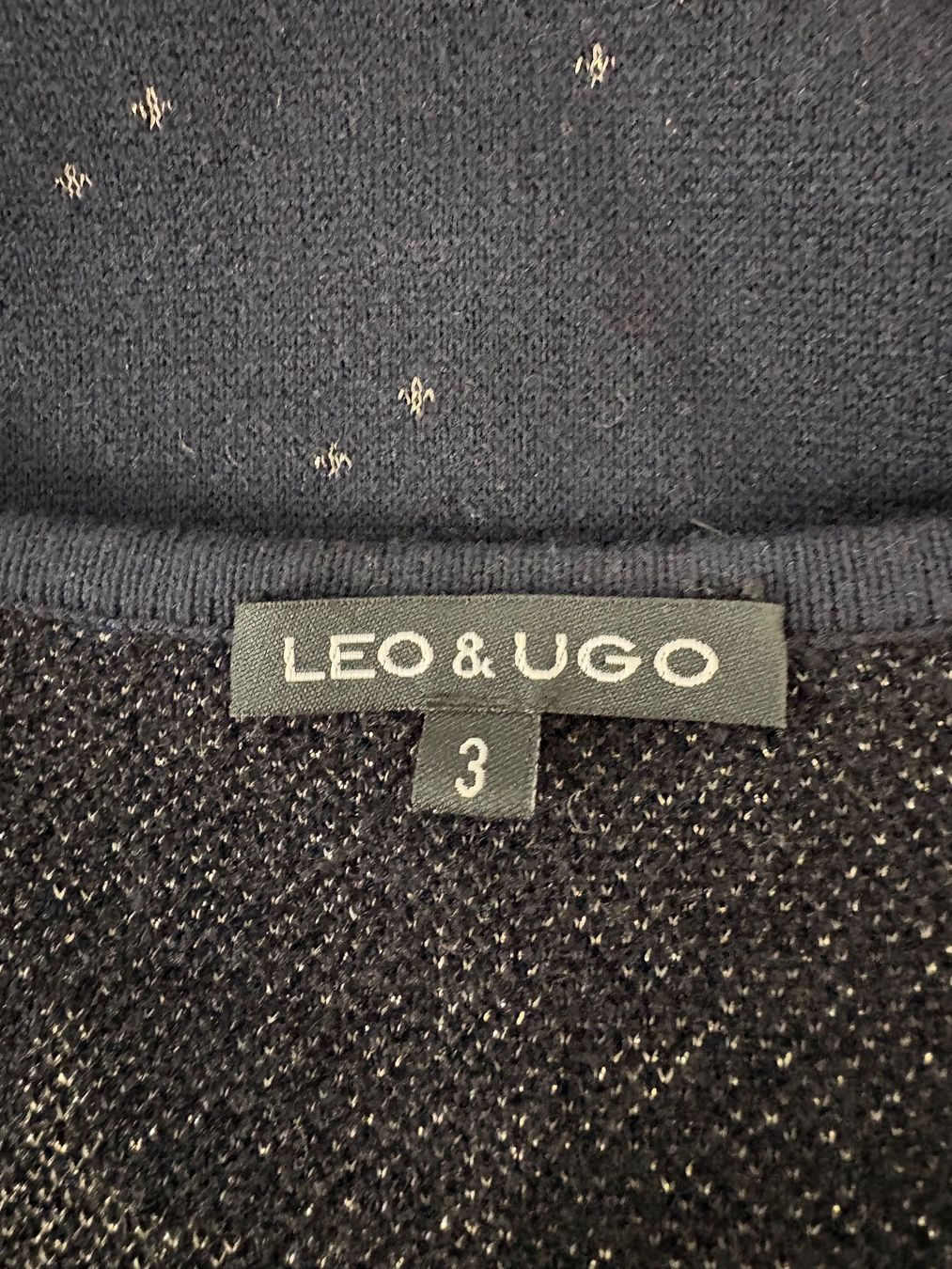 Pullover & Sweatshirts: Leo&Ugo Pullover blau mit Sternen Gr. 38 Wolle Strick – Gebraucht aus Regensdorf von secondchancefashion 4