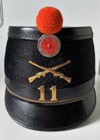 Tschako 1898 Leutnand VS