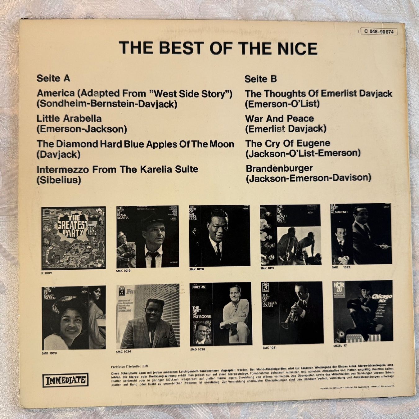 Schallplatten: NICE - THE BEST OF THE NICE – Gebraucht aus Zürich von fehlton 1