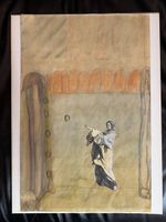 Werner Hofmann – Original Collage & Aquarell 1976