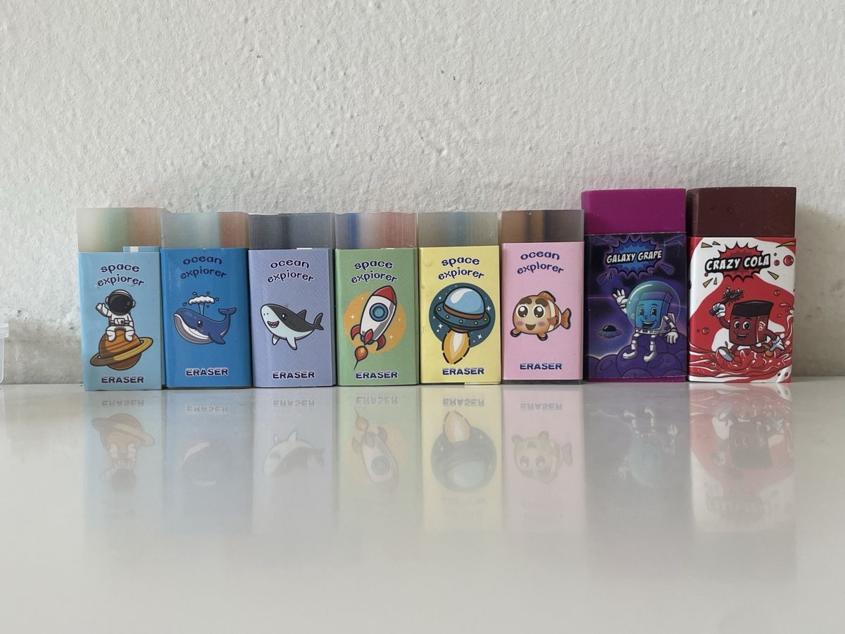Colori: Radiergummi für Schule – Nuovo (secondo la descrizione) da Unterengstringen venduto da Bettina80 3