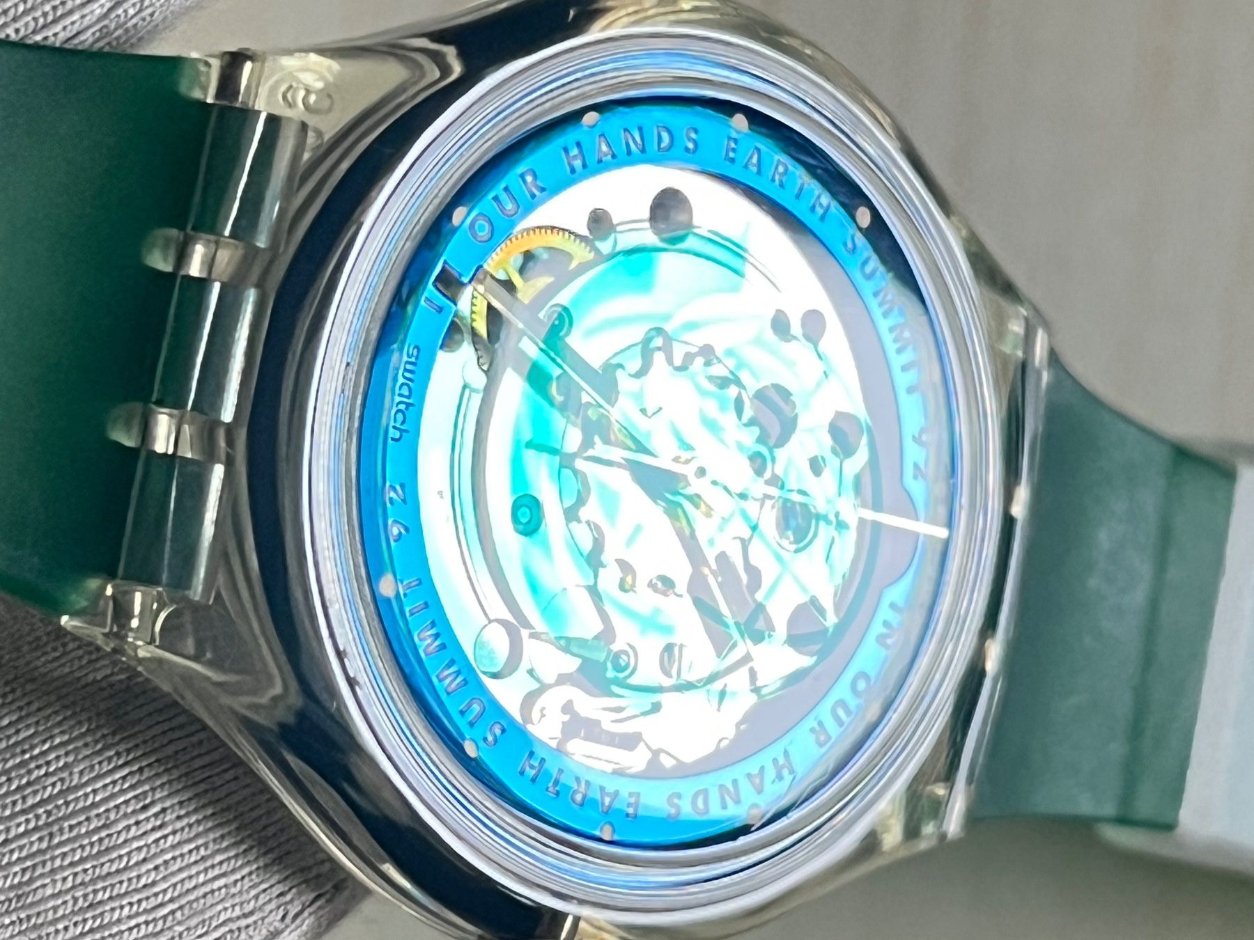 Swatch Uhren: Swatch Automatic Earth Summit 92 Selten, Top Zustand! – Gebraucht aus Grenchen von chththl 7