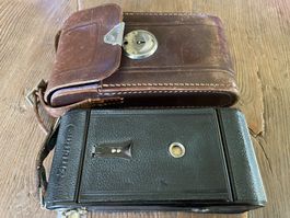Voigtländer Jubilar 1:9 Klappkamera mit Ledertasche