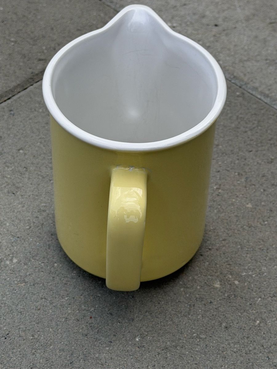 Rössler Caraffe: Rössler Krug Gelb – Usato da Deitingen venduto da Himhip 2