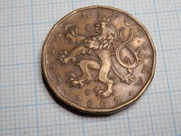 Tschechische Republik 20 Kronen, 2002