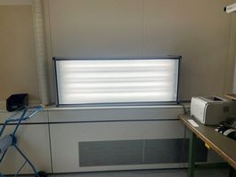 Prüfleuchte der Firma Waldmann ALE 458 Neupreis 1758€